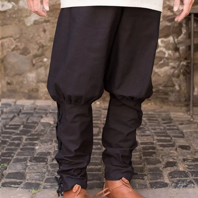 Burgschneider Pants Wigbold, Noir 5 Burgschneider Pants Wigbold, Noir – Image 3