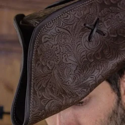 Rawblade Pirate Hat Jack Rackham, Deluxe, Brown -Vêtements Viking Soldes Magasin pirate hat jack rackham deluxe brown 4