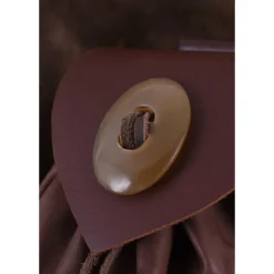 Ulfberth Pochette Argent Médiéval Oxford, Brun Foncé 11 Ulfberth Pochette Argent Médiéval Oxford, Brun Foncé -Vêtements Viking Soldes Magasin pochette argent medieval oxford brun fonce 3