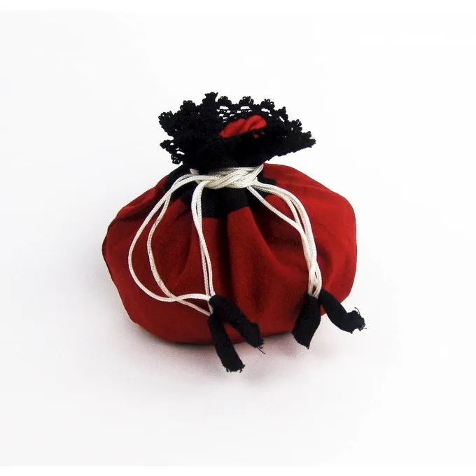 Leonardo Carbone Pochette De L'argent Lynette, Rouge-noir 3 Leonardo Carbone Pochette De L'argent Lynette, Rouge-noir