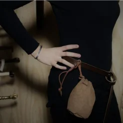 Deepeeka Pochette En Cuir Historique -Vêtements Viking Soldes Magasin pochette en cuir historique 2