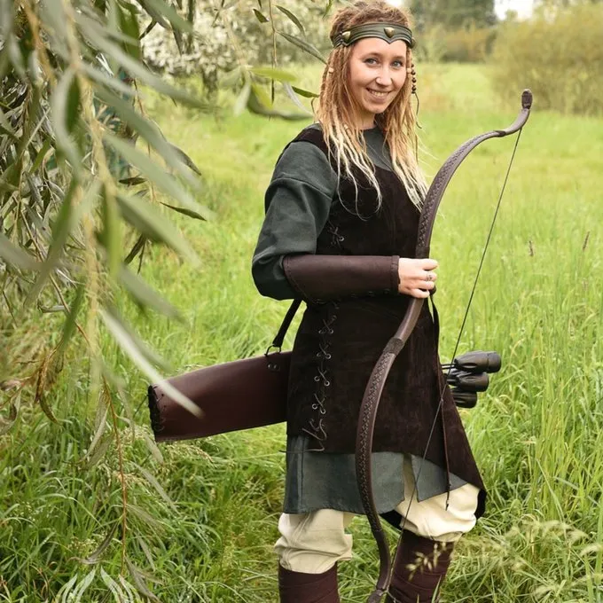 Mytholon Robe En Cuir Lunette, Noir 4 Mytholon Robe En Cuir Lunette, Noir – Image 2