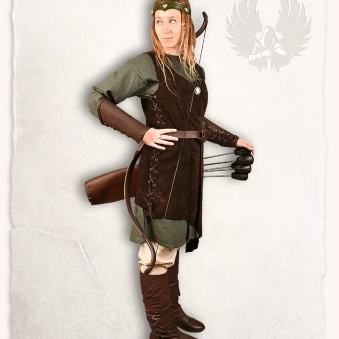 Mytholon Robe En Cuir Lunette, Noir 5 Mytholon Robe En Cuir Lunette, Noir – Image 3