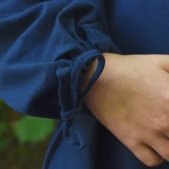 Robe Enfants Mathilde, Bleu -Vêtements Viking Soldes Magasin robe enfants mathilde bleu 4