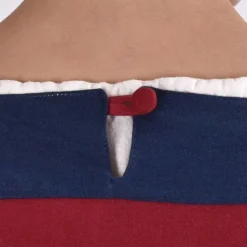 Robe Médiévale (ancienne) Clotild, Rouge-bleue 7 Robe Médiévale (ancienne) Clotild, Rouge-bleue -Vêtements Viking Soldes Magasin robe medievale ancienne clotild rouge bleue 2