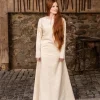 Burgschneider Robe Médiévale Elisa, Blanc