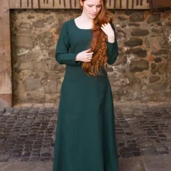 Burgschneider Robe Médiévale Freya (vert Forêt)