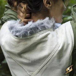 Epic Armoury Robe Raven, Blanche 11 Epic Armoury Robe Raven, Blanche -Vêtements Viking Soldes Magasin robe raven blanche 3