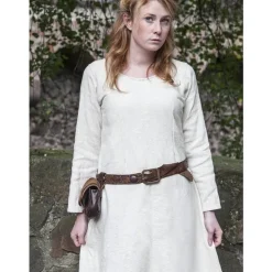 Burgschneider Robe Thora, Naturelle -Vêtements Viking Soldes Magasin robe thora naturelle 3