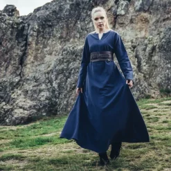 Leonardo Carbone Robe Viking Valdis, Bleu