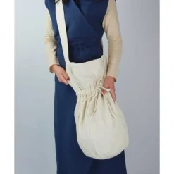 Leonardo Carbone Sac à Bandoulière En Textile, Crème