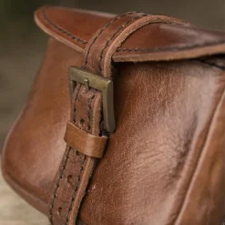Epic Armoury Sac Ceinture En Cuir Agostino, Marron -Vêtements Viking Soldes Magasin sac ceinture en cuir agostino marron 2