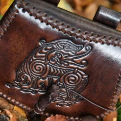 Deepeeka Sac En Cuir Avec Dragon 11 Deepeeka Sac En Cuir Avec Dragon -Vêtements Viking Soldes Magasin sac en cuir avec dragon 3