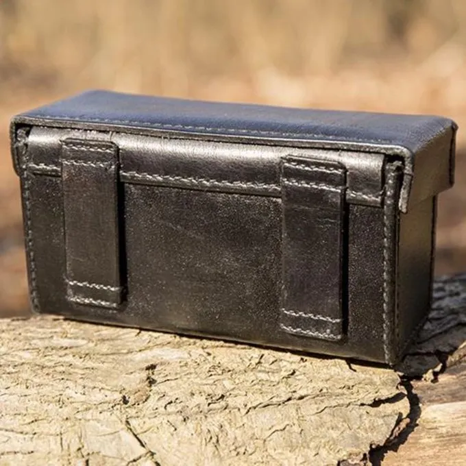 Epic Armoury Sac En Cuir Impérial, Noir 4 Epic Armoury Sac En Cuir Impérial, Noir – Image 2