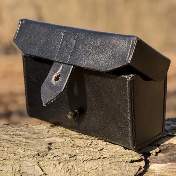 Epic Armoury Sac En Cuir Impérial, Noir 6 Epic Armoury Sac En Cuir Impérial, Noir – Image 4