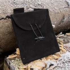 Epic Armoury Sac Médiéval Merek, Noir -Vêtements Viking Soldes Magasin sac medieval merek noir 3