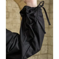 Mytholon Shirt De Pirate Rafael Noir -Vêtements Viking Soldes Magasin shirt de pirate rafael noir 2