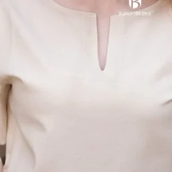 Burgschneider (Sous) Tunique Bouclier Jeune Fille Greta, Naturel -Vêtements Viking Soldes Magasin sous tunique bouclier jeune fille greta naturel 2