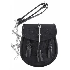 Sporran Avec Motif Celtique, Noir 7 Sporran Avec Motif Celtique, Noir -Vêtements Viking Soldes Magasin sporran avec motif celtique noir 2