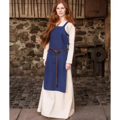 Burgschneider Surcot Gyda, Bleu -Vêtements Viking Soldes Magasin surcot gyda bleu 3
