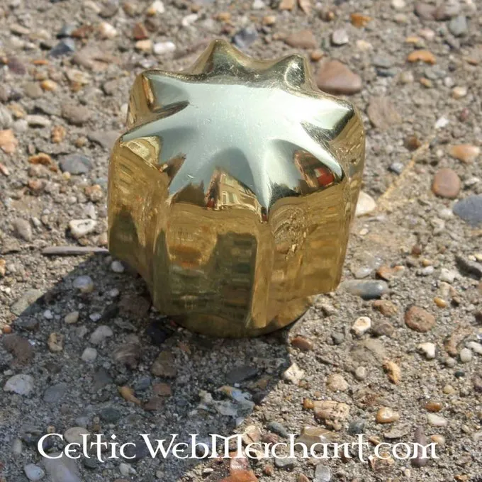 Tête De Masse D'armes, En Laiton 4 Tête De Masse D'armes, En Laiton – Image 2