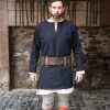 Burgschneider Tunique Erik, Noir 1 Burgschneider Tunique Erik, Noir -Vêtements Viking Soldes Magasin tunique erik noir