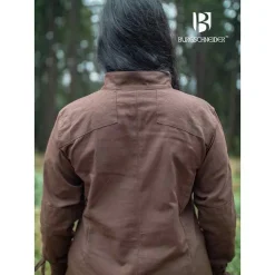 Burgschneider Tunique Féminine Theresa, Marron -Vêtements Viking Soldes Magasin tunique feminine theresa marron 3