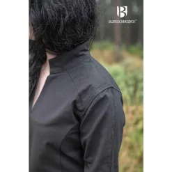 Burgschneider Tunique Féminine Theresa, Noir -Vêtements Viking Soldes Magasin tunique feminine theresa noir 3