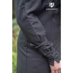 Burgschneider Tunique Féminine Theresa, Noir -Vêtements Viking Soldes Magasin tunique feminine theresa noir 4