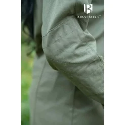 Burgschneider Tunique Féminine Theresa, Vert Herbe -Vêtements Viking Soldes Magasin tunique feminine theresa vert herbe 4