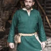 Burgschneider Tunique Lodin, Vert -Vêtements Viking Soldes Magasin tunique lodin vert