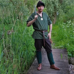 Leonardo Carbone Tunique Uhtred, Vert