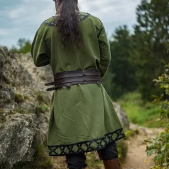 Leonardo Carbone Tunique Viking Farulfr, Verte 12 Leonardo Carbone Tunique Viking Farulfr, Verte -Vêtements Viking Soldes Magasin tunique viking farulfr verte 4