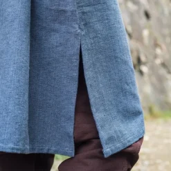 Leonardo Carbone Tunique Viking Loup Fenrir, Bleu-gris 12 Leonardo Carbone Tunique Viking Loup Fenrir, Bleu-gris -Vêtements Viking Soldes Magasin tunique viking loup fenrir bleu gris 4