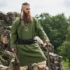 Leonardo Carbone Tunique Viking Loup Fenrir, Vert