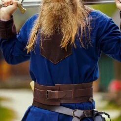 Leonardo Carbone Tunique Viking Roland, Bleu Foncé, Laine 13 Leonardo Carbone Tunique Viking Roland, Bleu Foncé, Laine -Vêtements Viking Soldes Magasin tunique viking roland bleu fonce laine 5