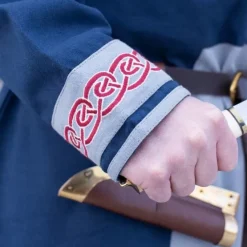 Tunique Viking Viborg, Bleu -Vêtements Viking Soldes Magasin tunique viking viborg bleu 2