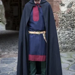 Burgschneider Veste Hibernus, Noir -Vêtements Viking Soldes Magasin veste hibernus noir 5