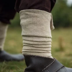 Leonardo Carbone Viking Winingas Herringbone Motif Halfdan, Naturel -Vêtements Viking Soldes Magasin viking winingas herringbone motif halfdan naturel 2