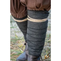 Epic Armoury Viking Winingas Herringbone Motif, Noir